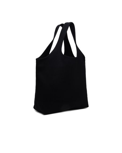 A.P.C. Black Ninon Logo-Printed Tote Bag
