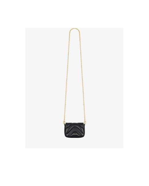 Givenchy Black Micro Leather 4G Liquid Bag