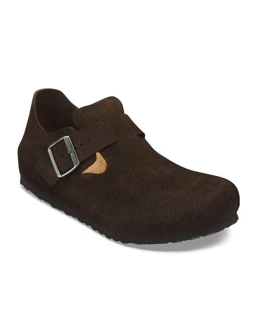 Birkenstock Brown London Suede Leather for men