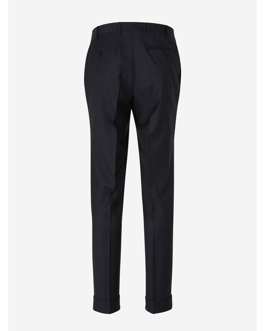 Canali Black Logo Suit for men