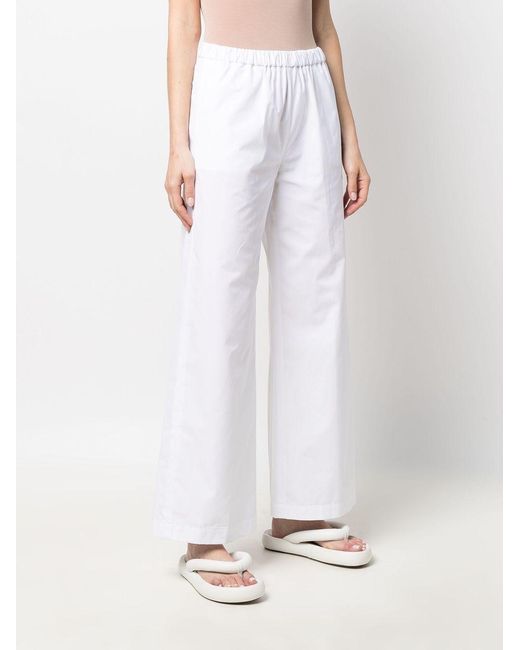 Aspesi White Trousers