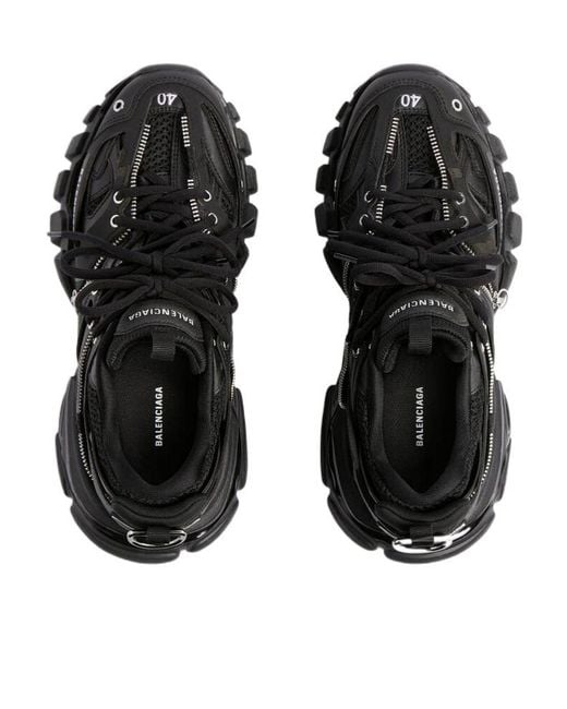 Balenciaga Black Track Zip Sneaker