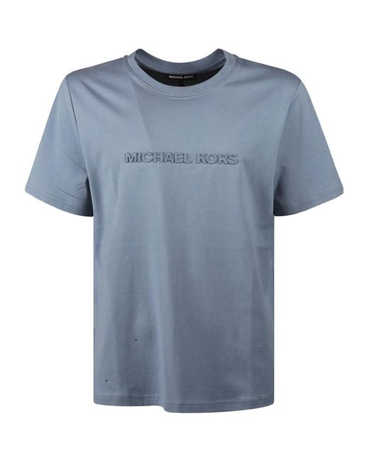 Michael Kors Blue Short Sleeve T-Shirt for men