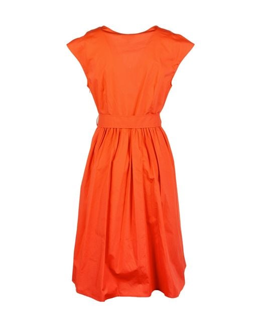 Woolrich Red Midi Dresses