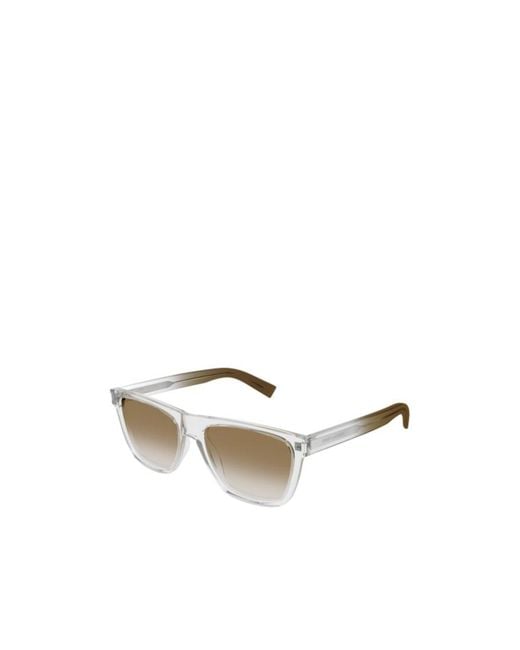 Saint Laurent Multicolor Eyewear Square Frame Sunglasses for men