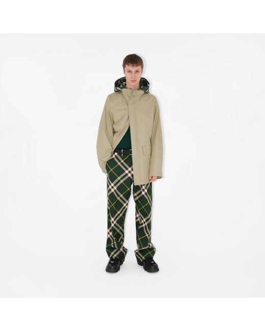 Burberry Natural Ekd-Embroidered High-Neck Jacket for men