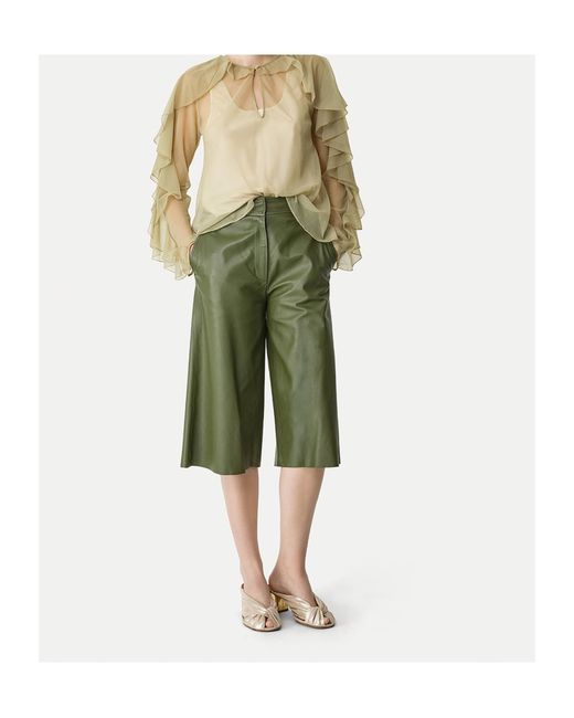 Forte_forte Natural Layered-Design Blouse