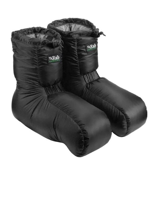 Rab Black Expedition Down Boots for men
