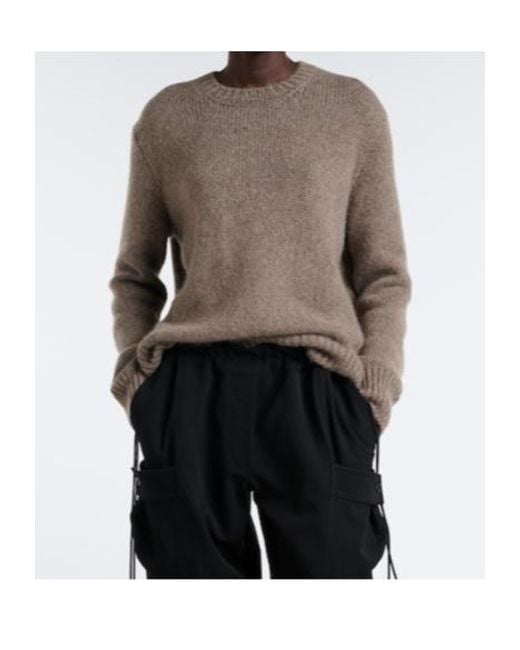 The Row Brown Pato Cashmere Sweater