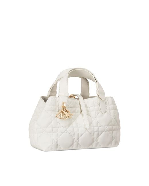 Dior White Small Toujours Bag