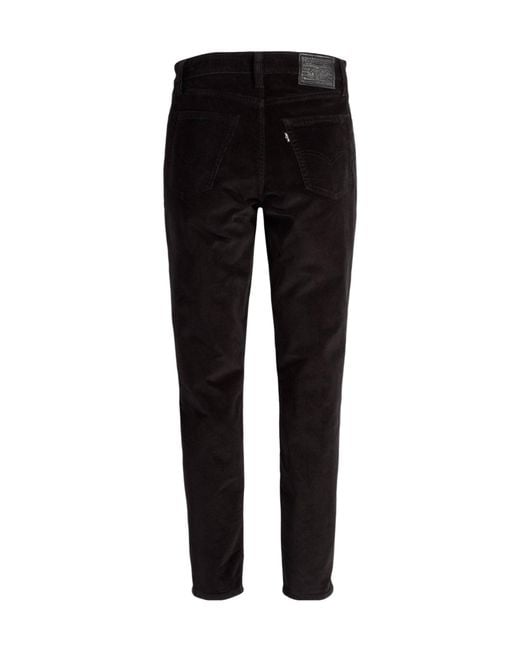 Levi's Black Cotton Trousers