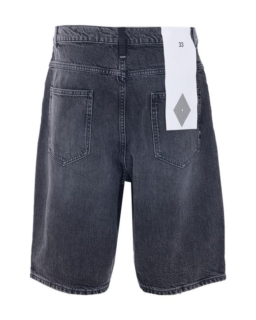 AMISH Blue Tommy Bermuda Jeans for men