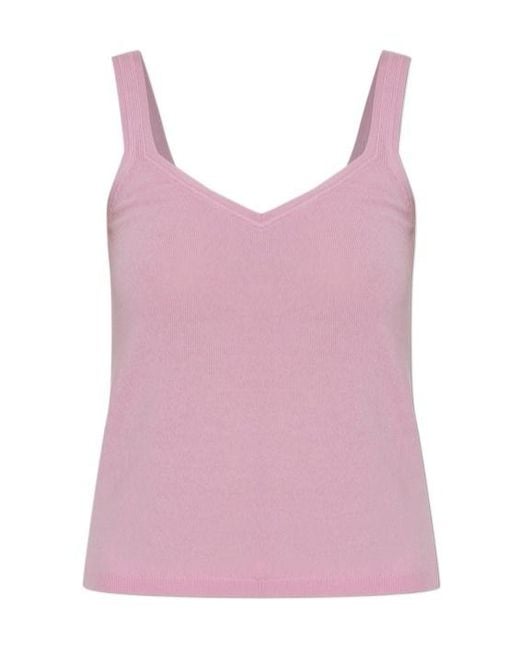 Posse Pink V-Neck Vest