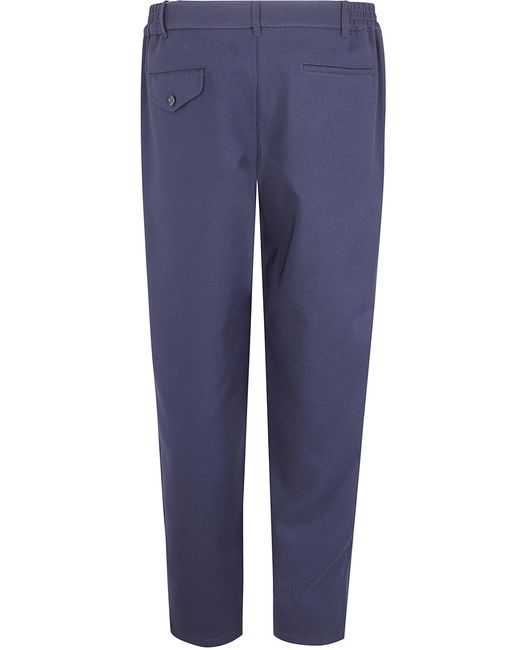 Comme des Garçons Blue Comme Des Garçons Shirt Classic Suit Trousers for men