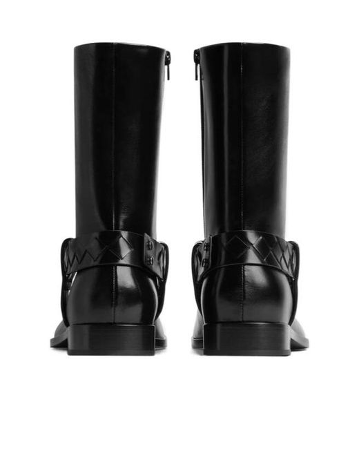 Bottega Veneta Black Achille Boot for men