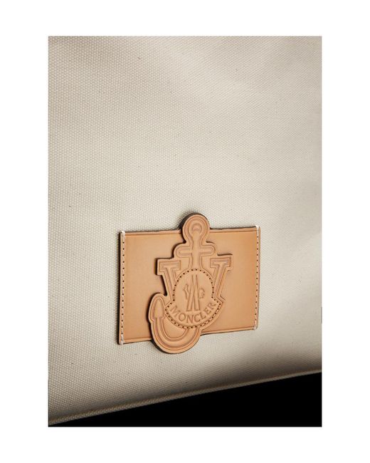 Moncler White Medium Tote Bag for men