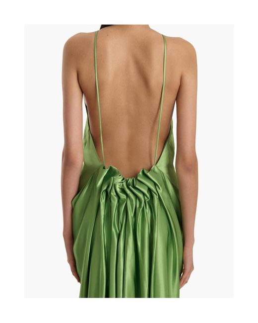 Khaite Green Kent Dress