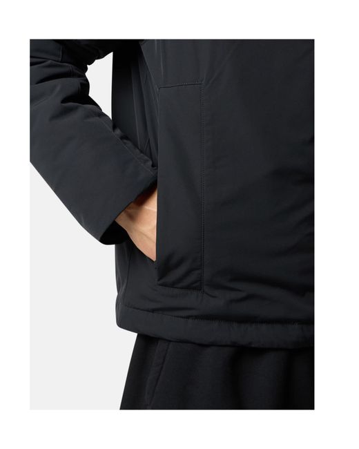 Stone Island Blue Logo Patch High Neck Jacket for men