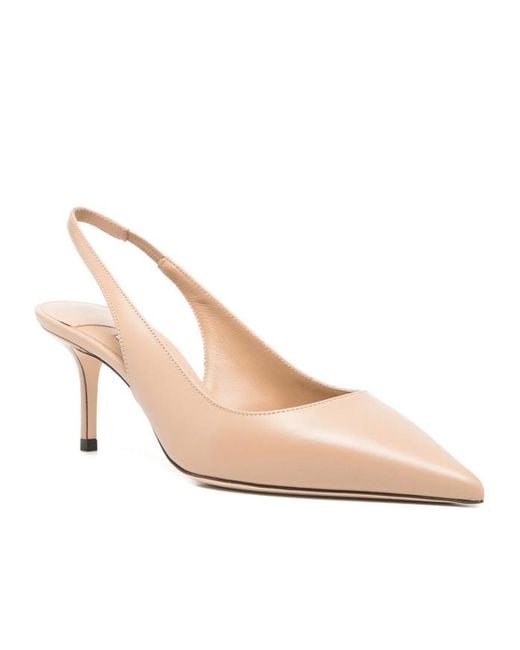 Jimmy Choo Natural Lovesb 65 Slingback Pointed Toe Pumps