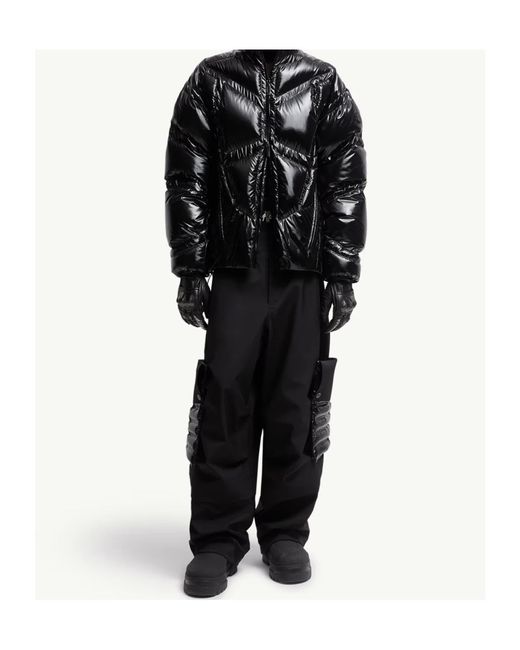 Moncler Black X Aap Rocky Bahianinha Hooded Short Down Jacket for men