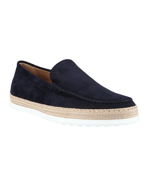 Tod's Blue Slip-On Loafers for men