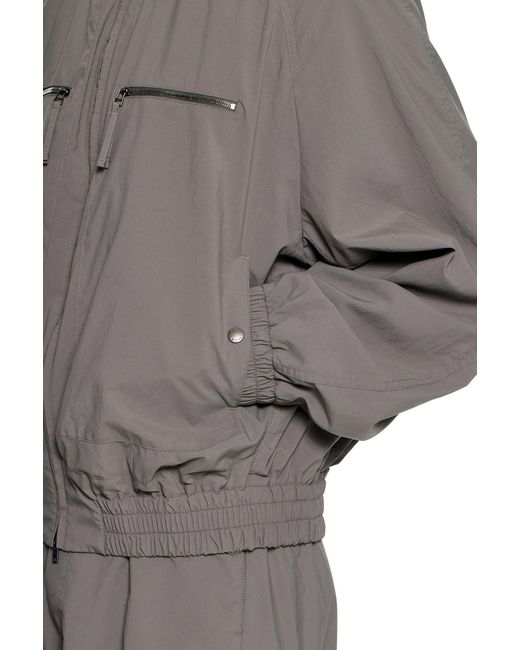 Wooyoungmi Gray Zip Detail Jacket for men