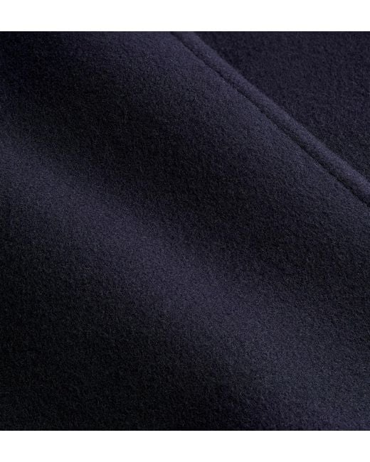 Dior Blue Oversized Coat