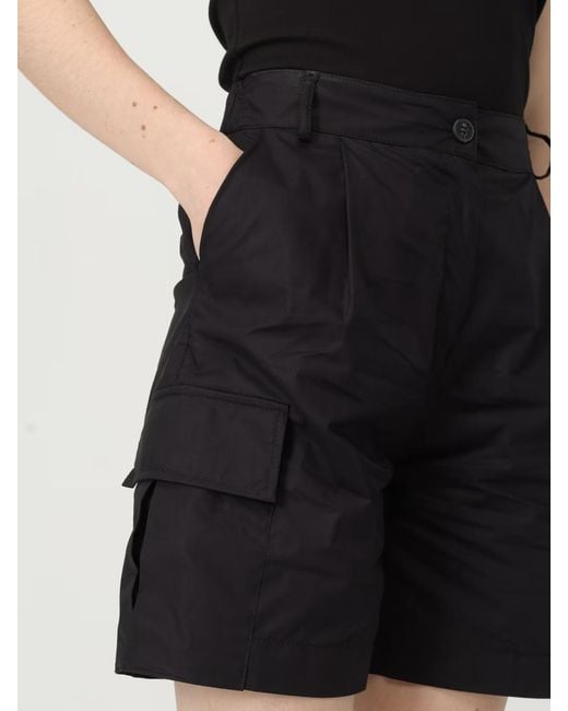 Kaos Blue Poplin Cotton Shorts
