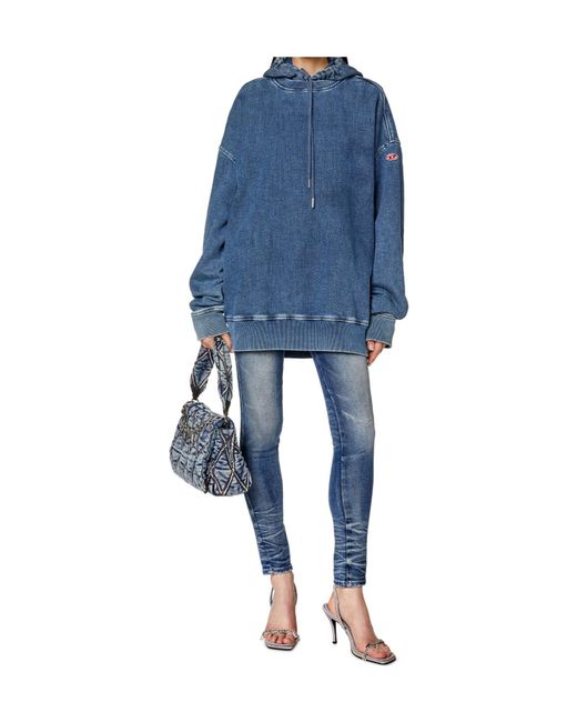 DIESEL Blue 2017 Slandy Skinny Jeans