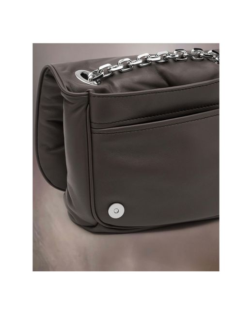 Maison Margiela Black Glam Slam Quilted Messenger Bag