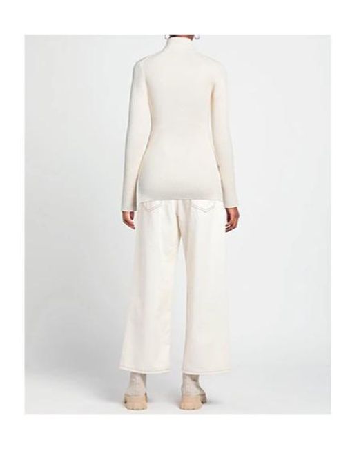 Ganni White Polo Necks