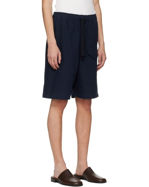 Studio Nicholson Blue Ikaria Shorts for men