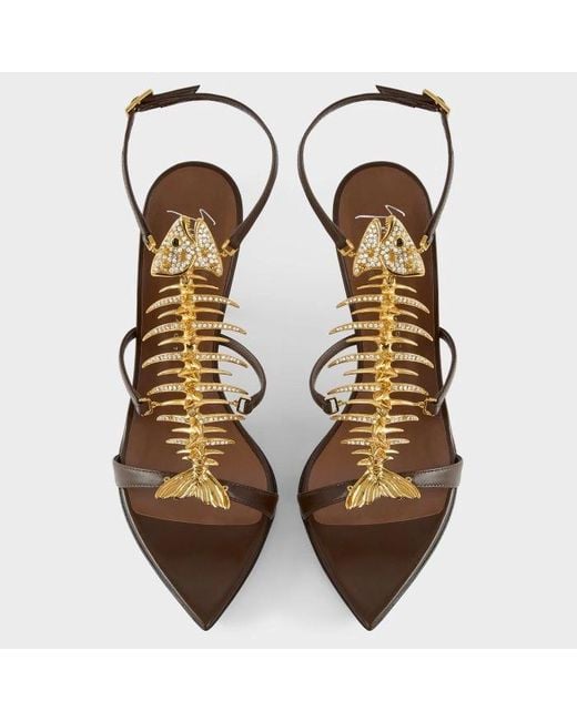 Giuseppe Zanotti Metallic Slim 2.0 Sandals