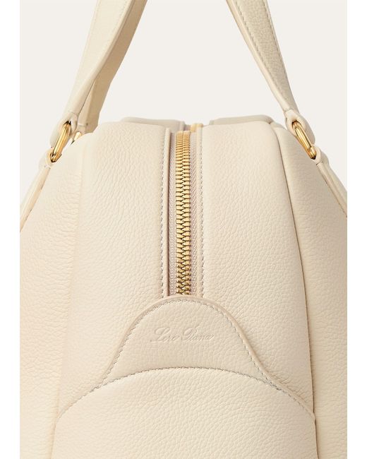 Loro Piana Natural Needle Medium Handbag