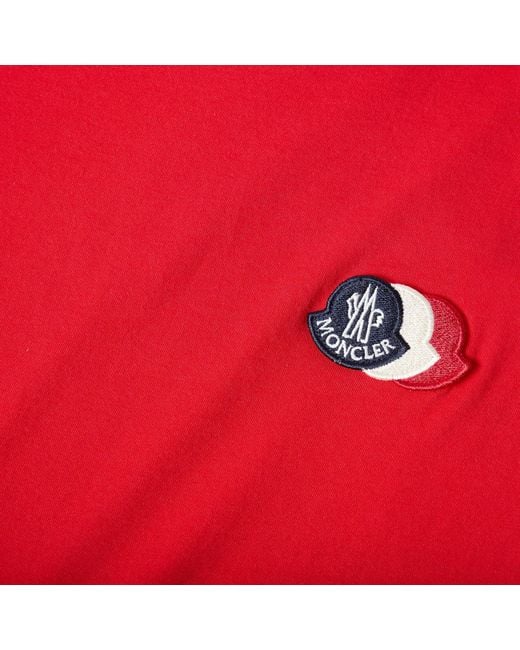 Moncler Red T-Shirt for men