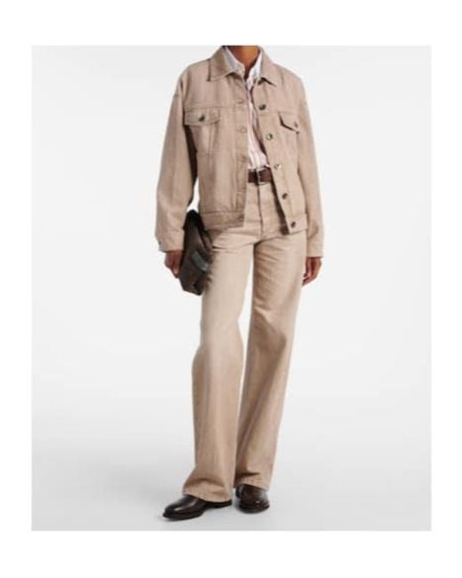 Brunello Cucinelli Natural Denim Jacket
