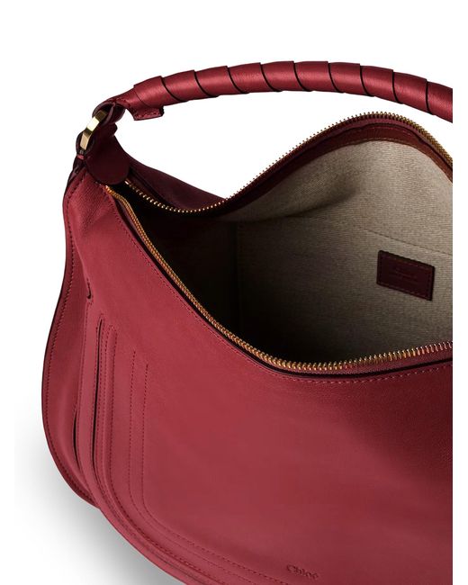 Chloé Red Chloé Marcie Medium Shoulder Bag
