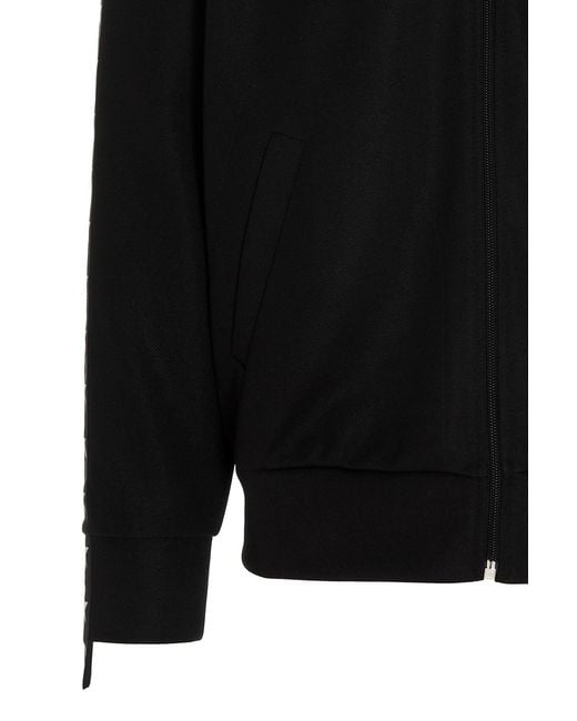 Golden Goose Deluxe Brand Black Star Tape Zipped Jacket for men