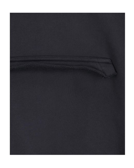 Balenciaga Blue New Tape Type Vintage Effect Hoodie