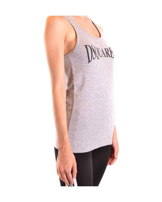 DSquared² Purple Logo Vest