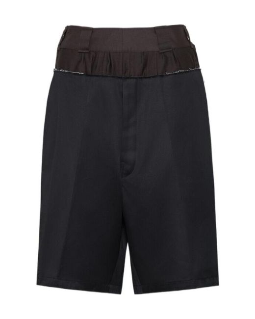 Maison Margiela Black Anonymity Of The Lining Shorts