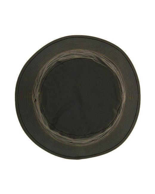 Barbour Brown Wax Sports Hat for men