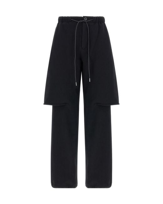 Sacai Blue Trompe L'Oeil Bermuda Pants