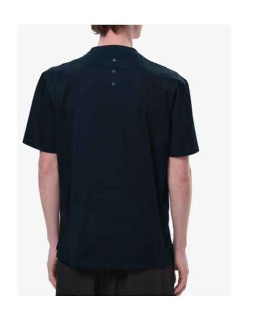 Premiata Blue Logo-Print T-Shirt for men