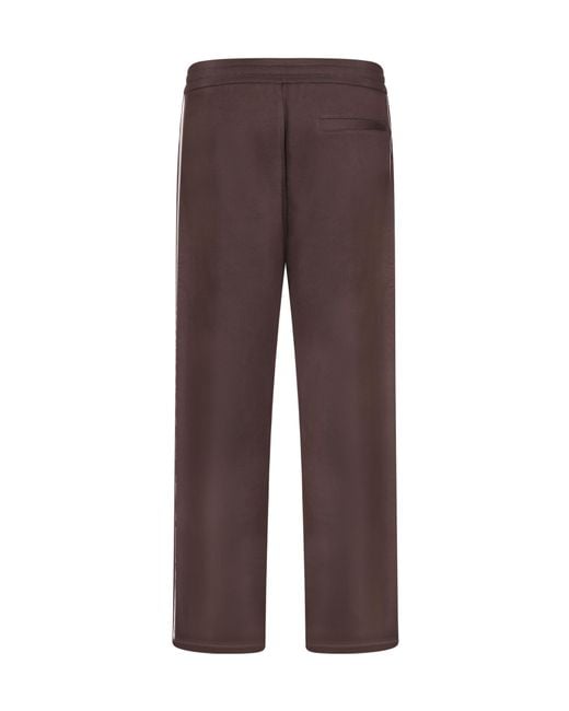 Emporio Armani Brown Elastic-Waist Athletic Pants for men