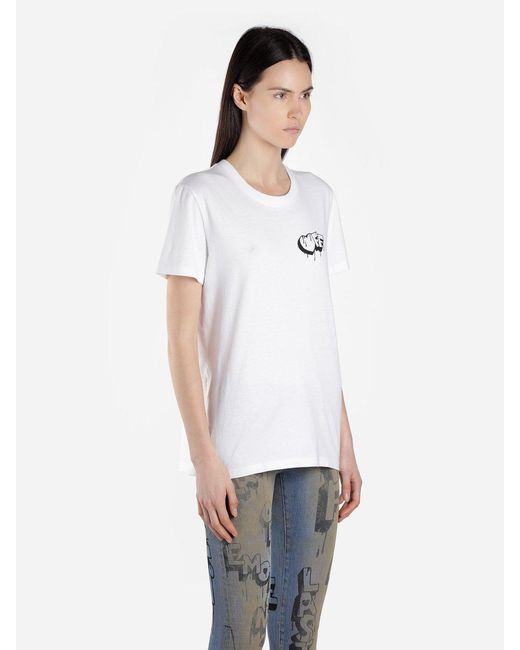 Off-White c/o Virgil Abloh White Letter Printed T-Shirt