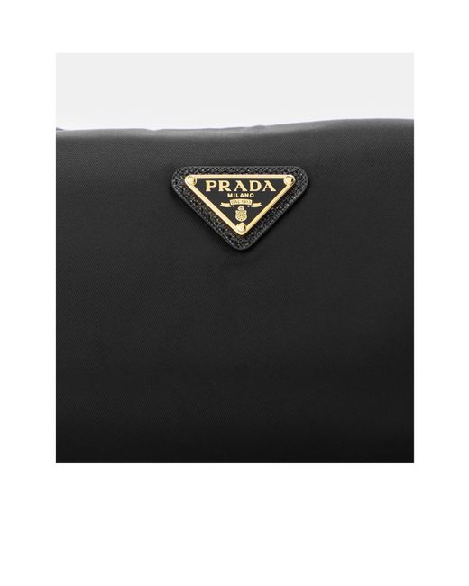 Prada Black Re-Nylon Shoulder Bag