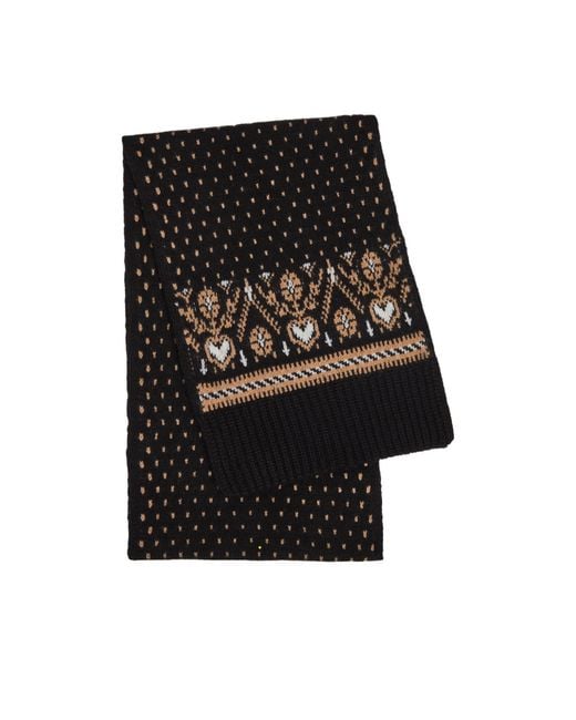 Khaite Black Cashmere Scarf
