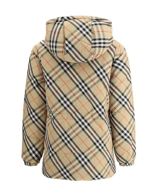 Burberry Metallic Down Jackets