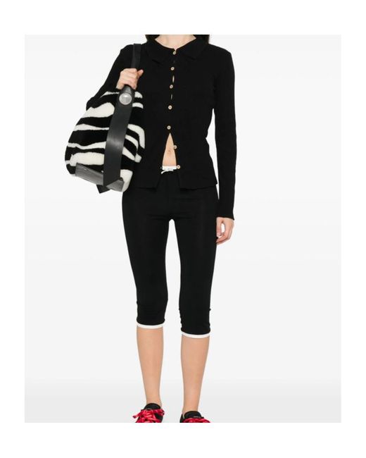 Baserange Black Long-Sleeved Cardigan